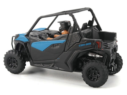 Can-Am Maverick Trail DPS 1000 Blue and Black with Driver Figure 1/32 Diecast Model