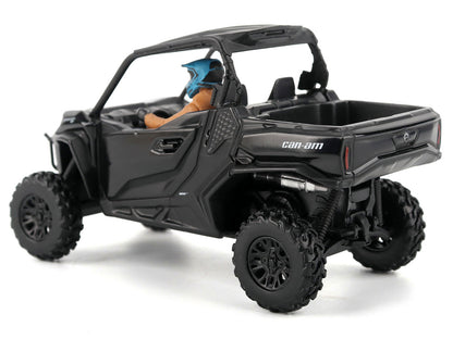 Can-Am Commander XT 1000R Matt Black with Driver Figure 1/32 Diecast Model