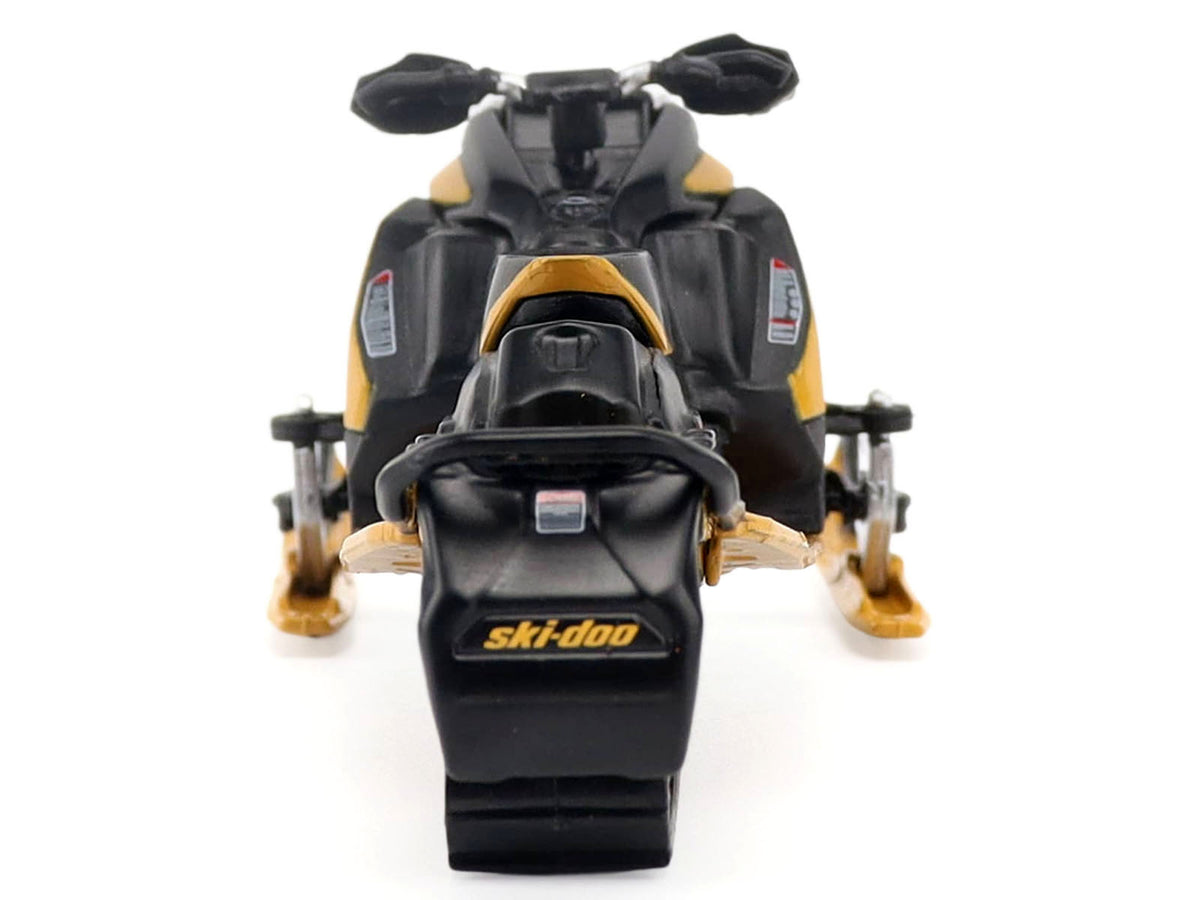 Ski-Doo MXZ XRS 20th Anniversary Snowmobile Yellow 1/32 Die Cast Model