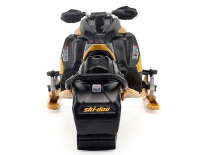 Ski-Doo MXZ XRS 20th Anniversary Snowmobile Yellow 1/32 Die Cast Model