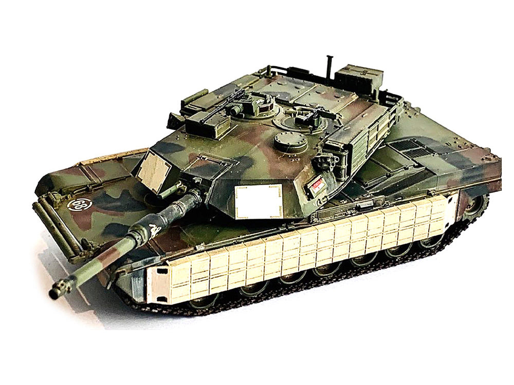 United States M1A1 AIM TUSK Tank "1-4 Cav 'Quarterhorse' 1st Infantry Division Iraq" (2004) "NEO Dragon Armor" Series 1/72 Plastic Model