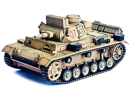 Germany Pz.Kpfw.III Ausf.N DAK Tank #07 "s.Pz.Abt.501 Tunisia" (1942/43) "NEO Dragon Armor" Series 1/72 Plastic Model
