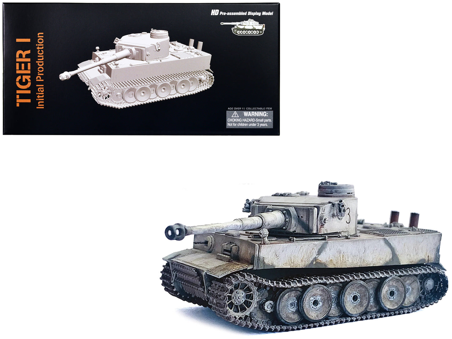 Germany Tiger I Initial Production Tank "s.Pz.Abt.502 Mishkino" (1943) "NEO Dragon Armor" Series 1/72 Plastic Model