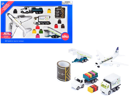 Airport 14 piece Set Diecast Models