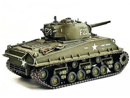 United States M4A3 HVSS POA-CWS-H5 Flamethrower Tank Olive Drab F-23 "US Marine Corps Korea" (1951) "NEO Dragon Armor" Series 1/72 Plastic Model