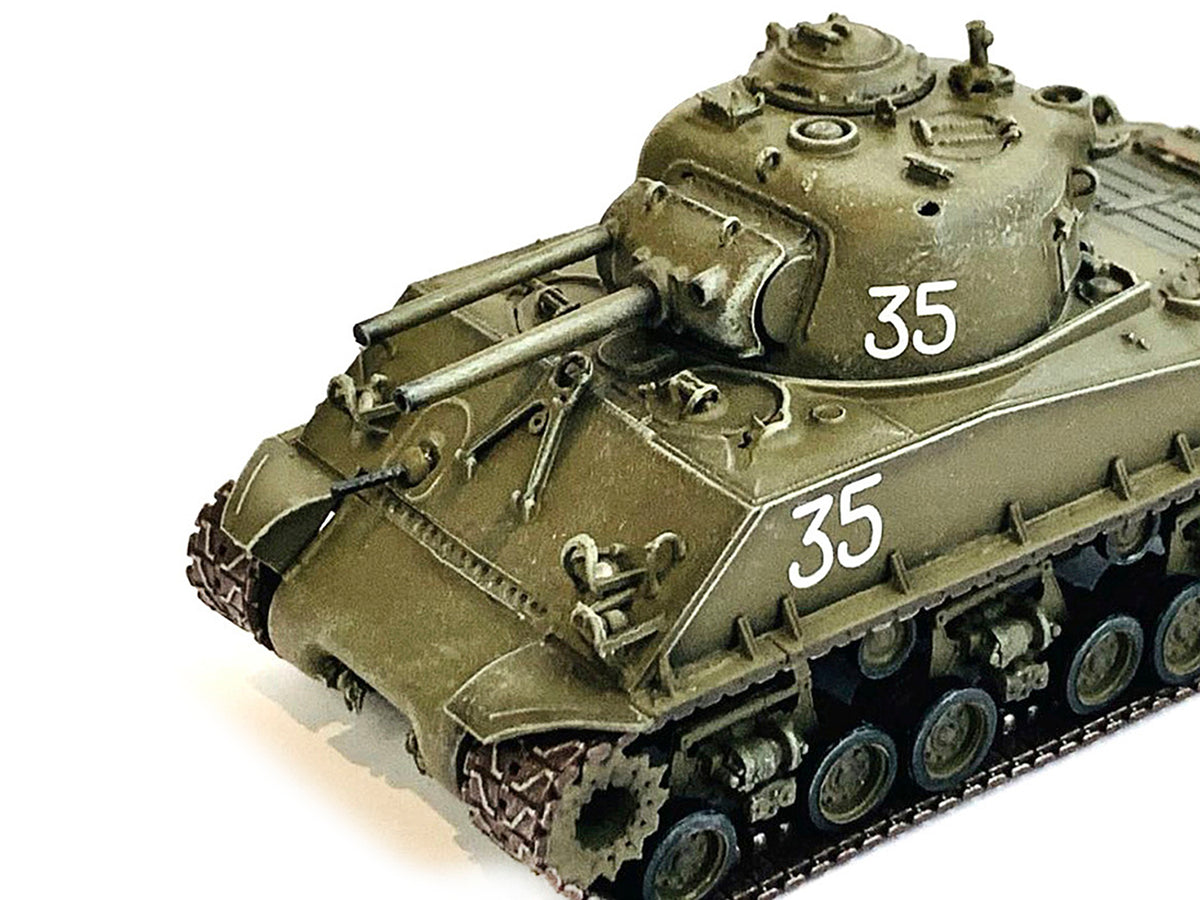 United States M4A3 HVSS POA-CWS-H5 Flamethrower Tank Olive Drab #35 "Hawaii" (1951) "NEO Dragon Armor" Series 1/72 Plastic Model