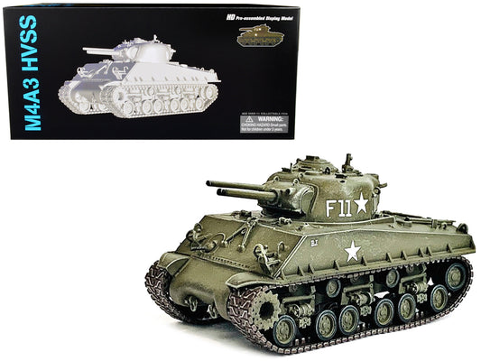 United States M4A3 HVSS POA-CWS-H5 Flamethrower Tank Olive Drab F11 "Korea" (1951) "NEO Dragon Armor" Series 1/72 Plastic Model