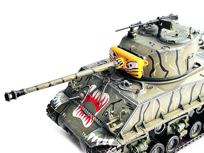 United States M4A3E8 Sherman "Tiger Face" Tank "24th Infantry Div. Han River Korea" (1951) "NEO Dragon Armor" Series 1/72 Plastic Model