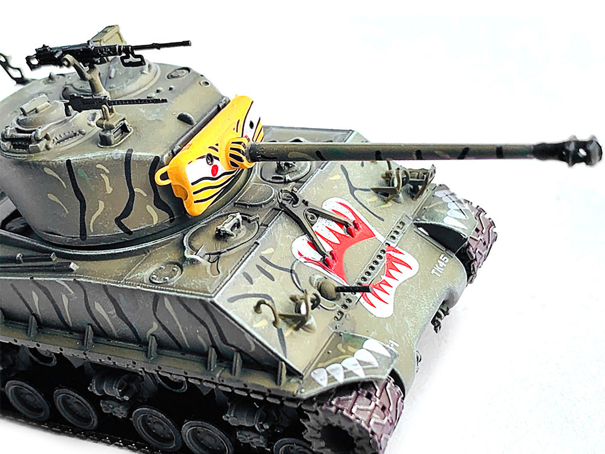 United States M4A3E8 Sherman "Tiger Face" Tank "24th Infantry Div. Han River Korea" (1951) "NEO Dragon Armor" Series 1/72 Plastic Model