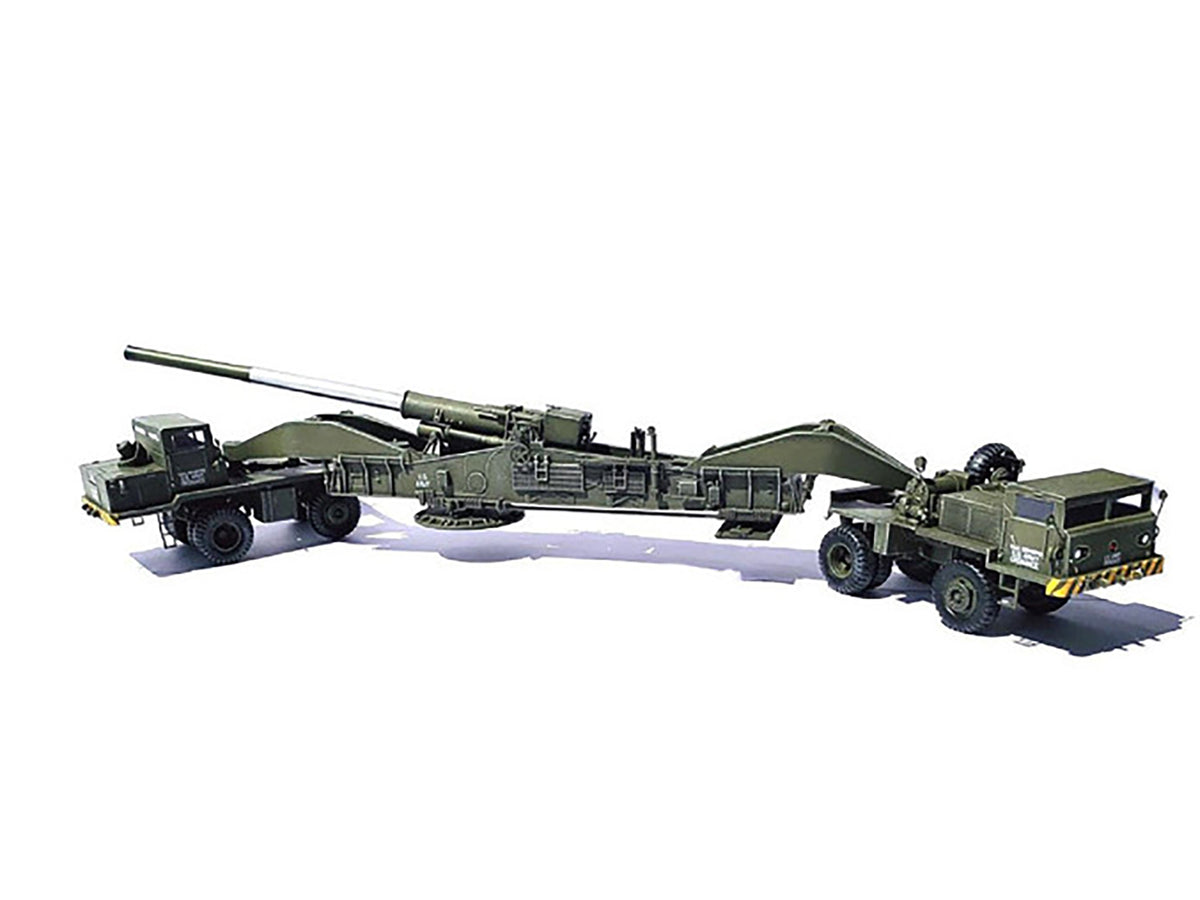 United States M65 Atomic Cannon "Atomic Annie" Artillery Olive Drab "Traveling Mode" US Army "NEO Dragon Armor" Series 1/72 Plastic Model