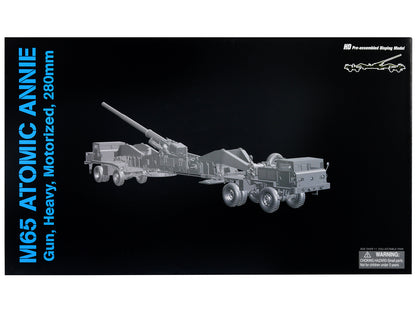 United States M65 Atomic Cannon "Atomic Annie" Artillery Olive Drab "Firing Mode" US Army "NEO Dragon Armor" Series 1/72 Plastic Model