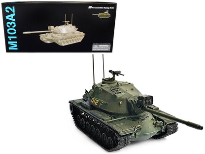 United States M103A2 Heavy Tank D12 Olive Drab "NEO Dragon Armor" Series 1/72 Plastic Model