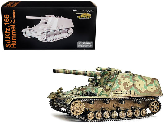 German Sd.Kfz.165 Hummel Self-Propelled Gun V2 "Early Production German Army" "NEO Dragon Armor" Series 1/72 Plastic Model