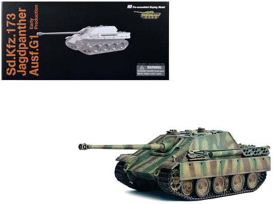 Germany Sd.Kfz.173 Jagdpanther Ausf.G1 Early Production Tank "s.Pz.Abt.654 Ruhr Pocket" (1945) "NEO Dragon Armor" Series 1/72 Plastic Model
