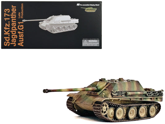 Germany Sd.Kfz.173 Jagdpanther Ausf.G1 Late Production Tank "sPz.Jg.Abt.560 Ardennes" (1944) "NEO Dragon Armor" Series 1/72 Plastic Model