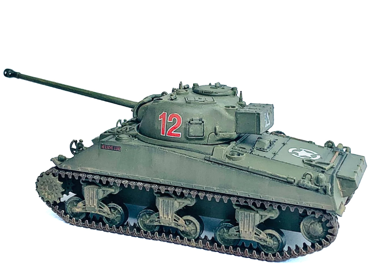 British Sherman Firefly Vc Tank #12 "3 Troop A Sqd. Northamptonshire Yeomanry France" (1944) "NEO Dragon Armor" Series 1/72 Plastic Model