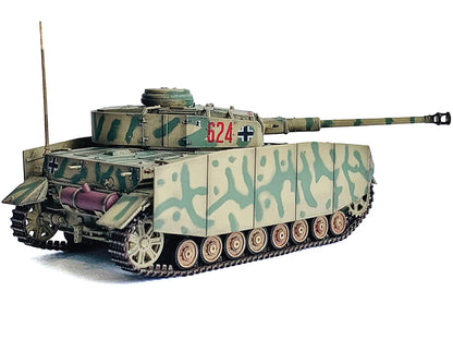 Germany Pz.Kpfw.IV Ausf.H with Schurzen Tank #624 "3.Pz.Div. Ukraine" (1943) "NEO Dragon Armor" Series 1/72 Plastic Model