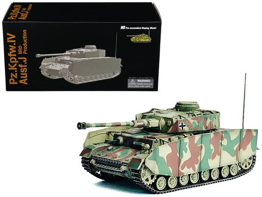 Germany Pz.Kpfw.IV Ausf.J Mid Production Tank "Pz.Abt.115 15.Pz.Gren.Div. Champs Belgium" (1944) "NEO Dragon Armor" Series 1/72 Plastic Model