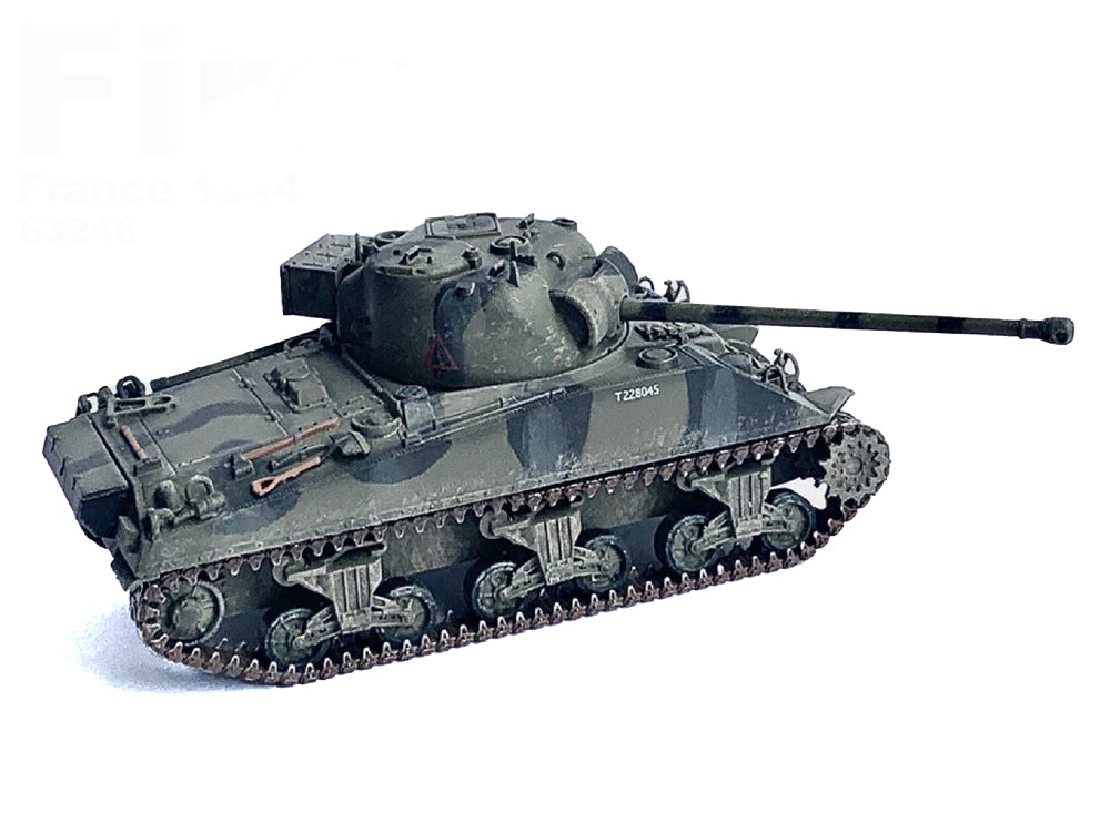 British Sherman Firefly VC Tank "4th/7th Royal Dragoon Guard 8th Armoured Brigade France" (1944) "NEO Dragon Armor" Series 1/72 Plastic Model