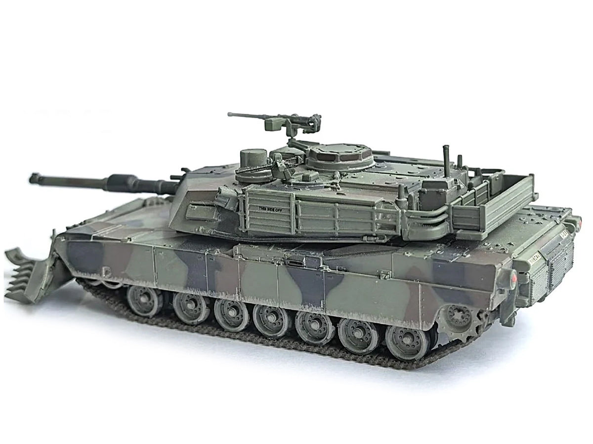 United States M1A2 SEP (System Enhancement Package) Tank with Mine Plow (Plowing Mode) "United States Army 1st Battalion 16th Cav. Reg. Fort Knox" (2002)" Green Camouflage "NEO Dragon Armor" Series 1/72 Plastic Model