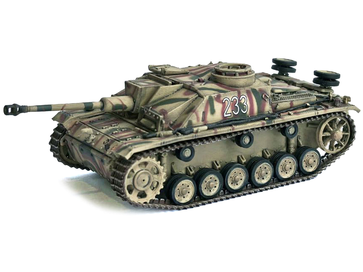 Germany StuG III Ausf. G "Early Production" Tank "#233 Pz.Abt. 103 3.Pz.Gren. Div. Rome" (1943) "NEO Dragon Armor" Series 1/72 Plastic Model