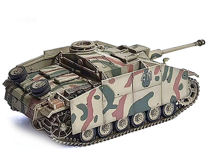 Germany StuG.III Ausf.G Early Production Tank with Schurzen #411 "Panzer Abteilung 115 Italy" (1943) "NEO Dragon Armor" Series 1/72 Plastic Model