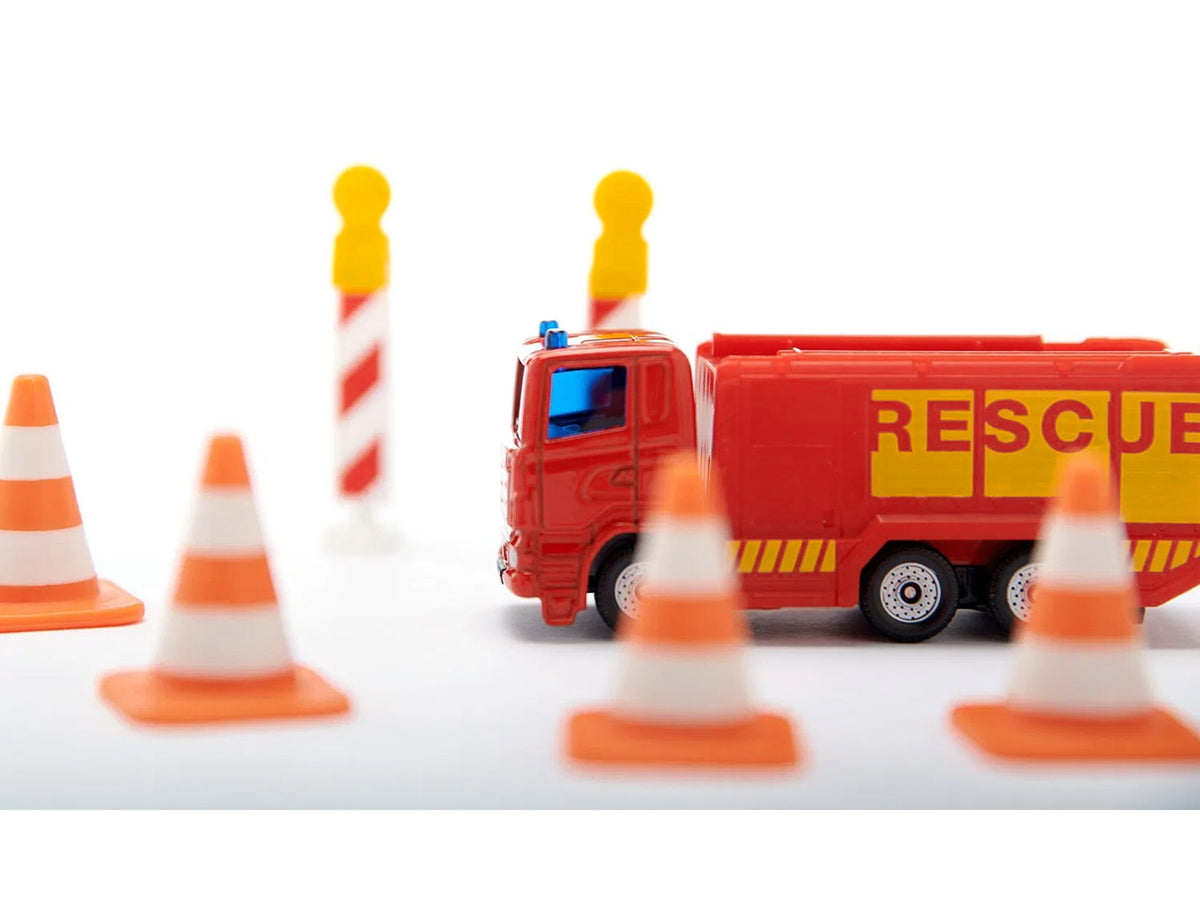 Fire Brigade 11 piece Set Diecast Models