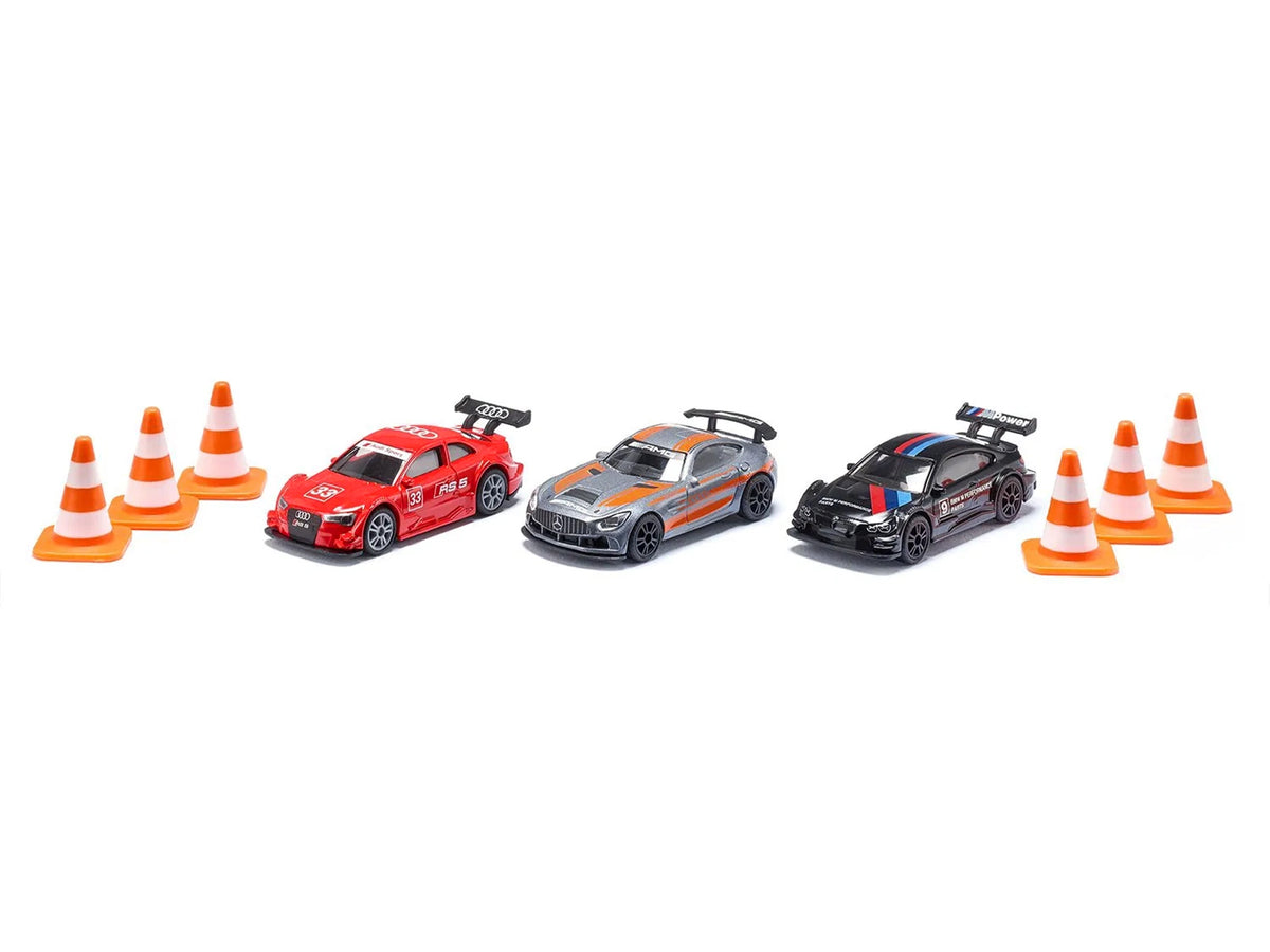 Race Cars 3 Car Set Diecast Models