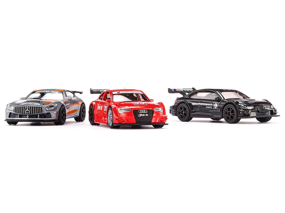 Race Cars 3 Car Set Diecast Models