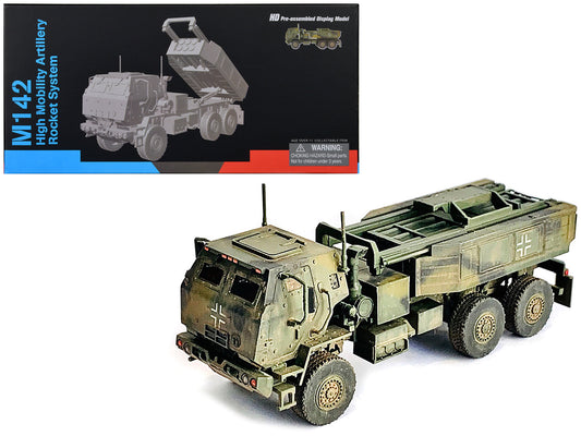 Ukraine M142 High Mobility Artillery Rocket System (HIMARS) Green Camouflage "NEO Dragon Armor" Series 1/72 Plastic Model