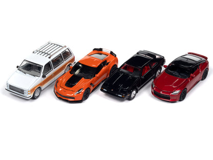 Auto World Premium 2024 Set A of 6 pieces Release 2 1/64 Diecast Model Cars