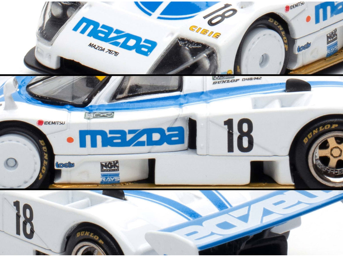 Mazda 787B #18 Stefan Johansson - David Kennedy - Maurizio Sandro Sala "Mazdaspeed" "24 Hours of Le Mans" (1991) 1/64 Diecast Model Car