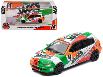 Honda Civic EG6 RHD (Right Hand Drive) #14 JACCS "Japanese Touring Car Championship" (1993) 1/64 Diecast Model Car