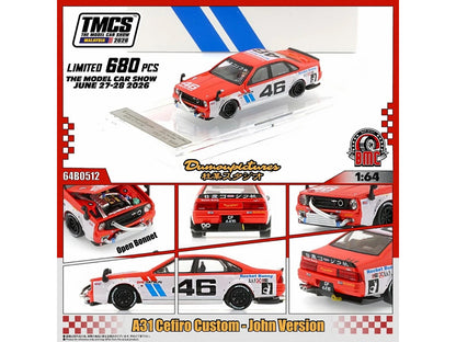 The Model Car Show (TMCS) Malaysia 2026 Set of 3 Pieces Limited Edition to 680 pieces Worldwide 1/64 Diecast Model Cars