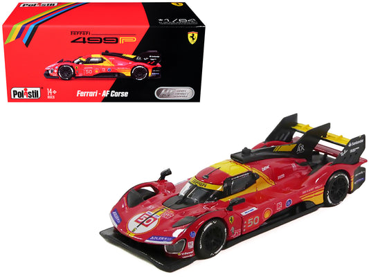 Ferrari 499P #50 Antonio Fuoco - Miguel Molina - Nicklas Nielsen "Ferrari AF Corse" Winner "24 Hours of Le Mans" (2024) 1/64 Diecast Model Car