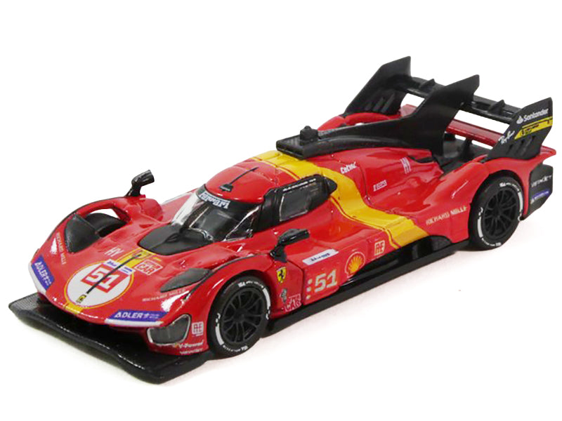 Ferrari 499P #51 James Calado - Antonio Giovinazzi - Alessandro Pier Guidi "Ferrari AF Corse" Winner "24 Hours of Le Mans" (2023) 1/64 Diecast Model Car