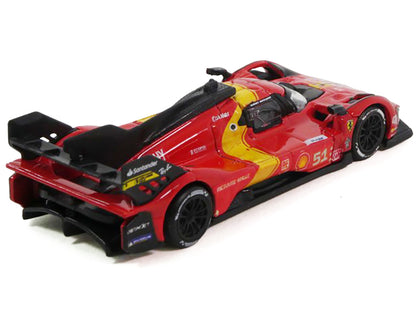 Ferrari 499P #51 James Calado - Antonio Giovinazzi - Alessandro Pier Guidi "Ferrari AF Corse" Winner "24 Hours of Le Mans" (2023) 1/64 Diecast Model Car