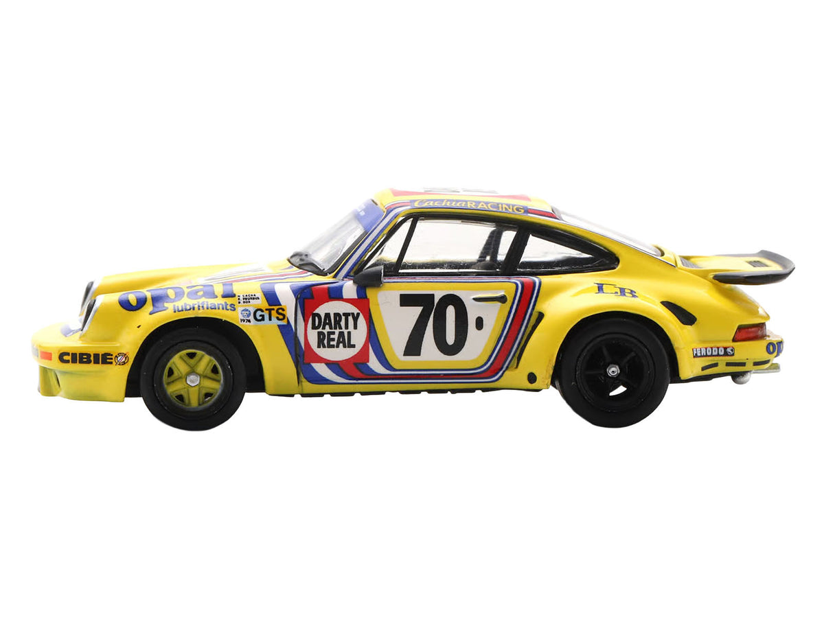 Porsche 911 Carrera RSR 3.0 #70 Henri Cachia - Raymound Touroul - Dennis Rua "ASA Cachia-Bondy" "24 Hours of Le Mans" (1974) 1/64 Model Car