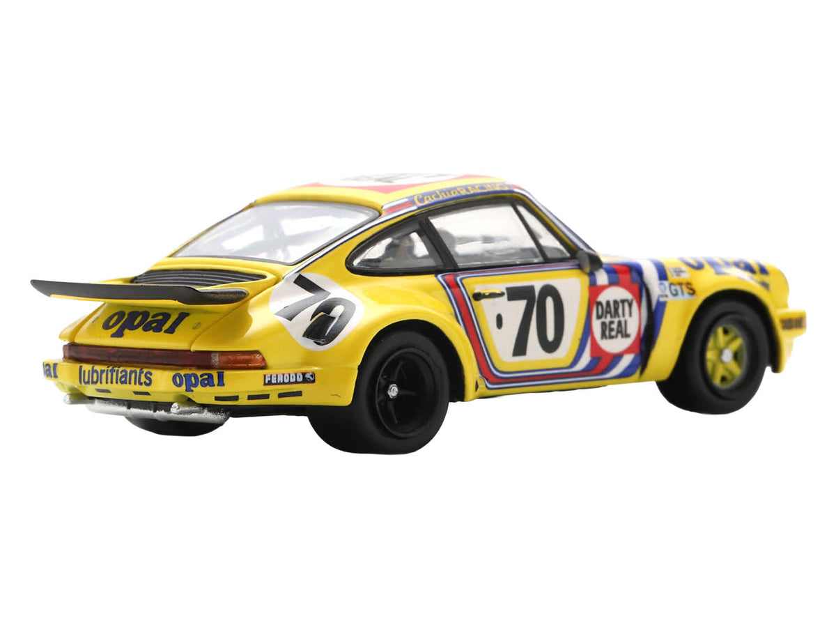 Porsche 911 Carrera RSR 3.0 #70 Henri Cachia - Raymound Touroul - Dennis Rua "ASA Cachia-Bondy" "24 Hours of Le Mans" (1974) 1/64 Model Car