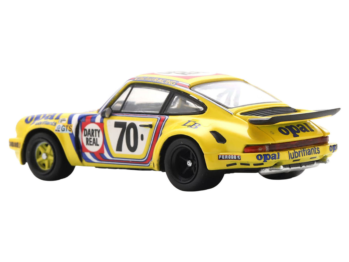 Porsche 911 Carrera RSR 3.0 #70 Henri Cachia - Raymound Touroul - Dennis Rua "ASA Cachia-Bondy" "24 Hours of Le Mans" (1974) 1/64 Model Car
