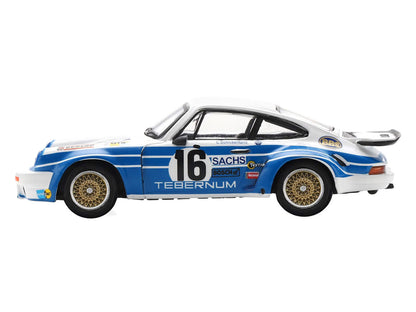 Porsche 911 Carrera RSR 3.0 #16 Clemens Schickentanz - Hartwig Bertrams "Joest Racing - Tebernum Racing" "24 Hours of Le Mans" (1975) 1/64 Model Car