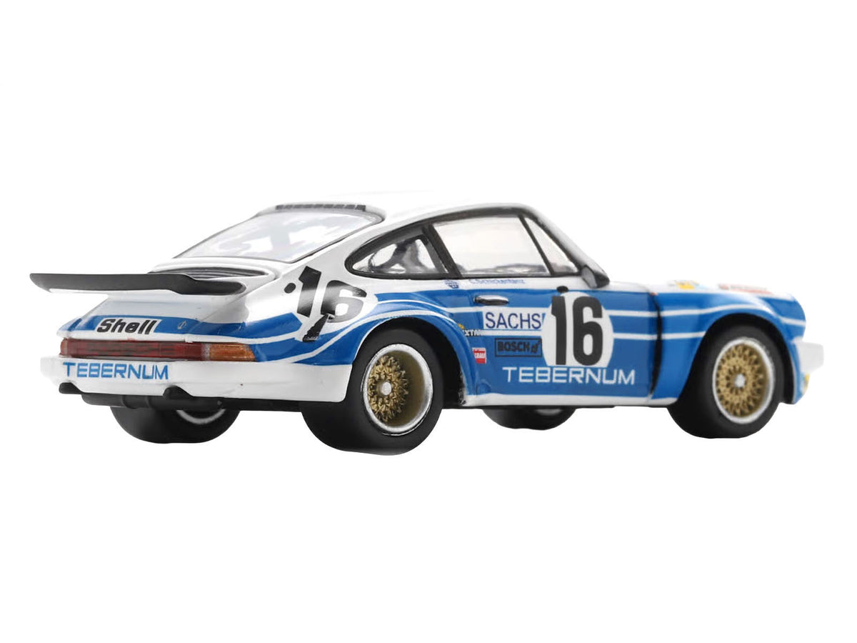 Porsche 911 Carrera RSR 3.0 #16 Clemens Schickentanz - Hartwig Bertrams "Joest Racing - Tebernum Racing" "24 Hours of Le Mans" (1975) 1/64 Model Car