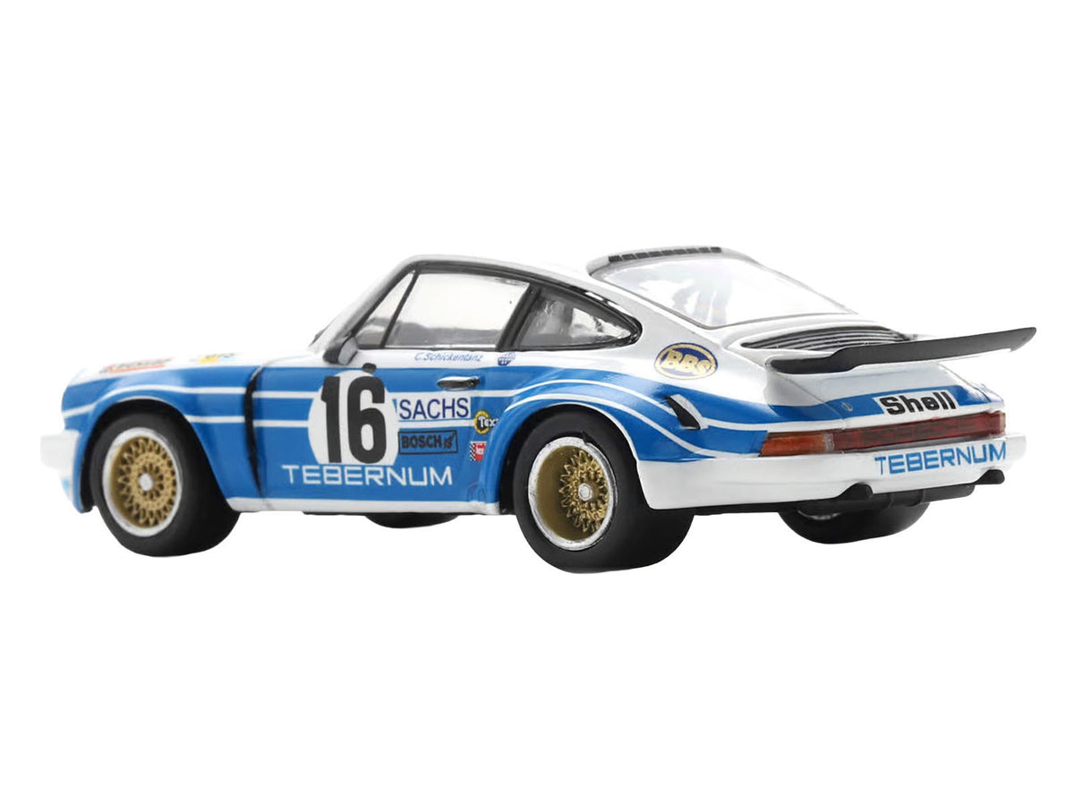 Porsche 911 Carrera RSR 3.0 #16 Clemens Schickentanz - Hartwig Bertrams "Joest Racing - Tebernum Racing" "24 Hours of Le Mans" (1975) 1/64 Model Car