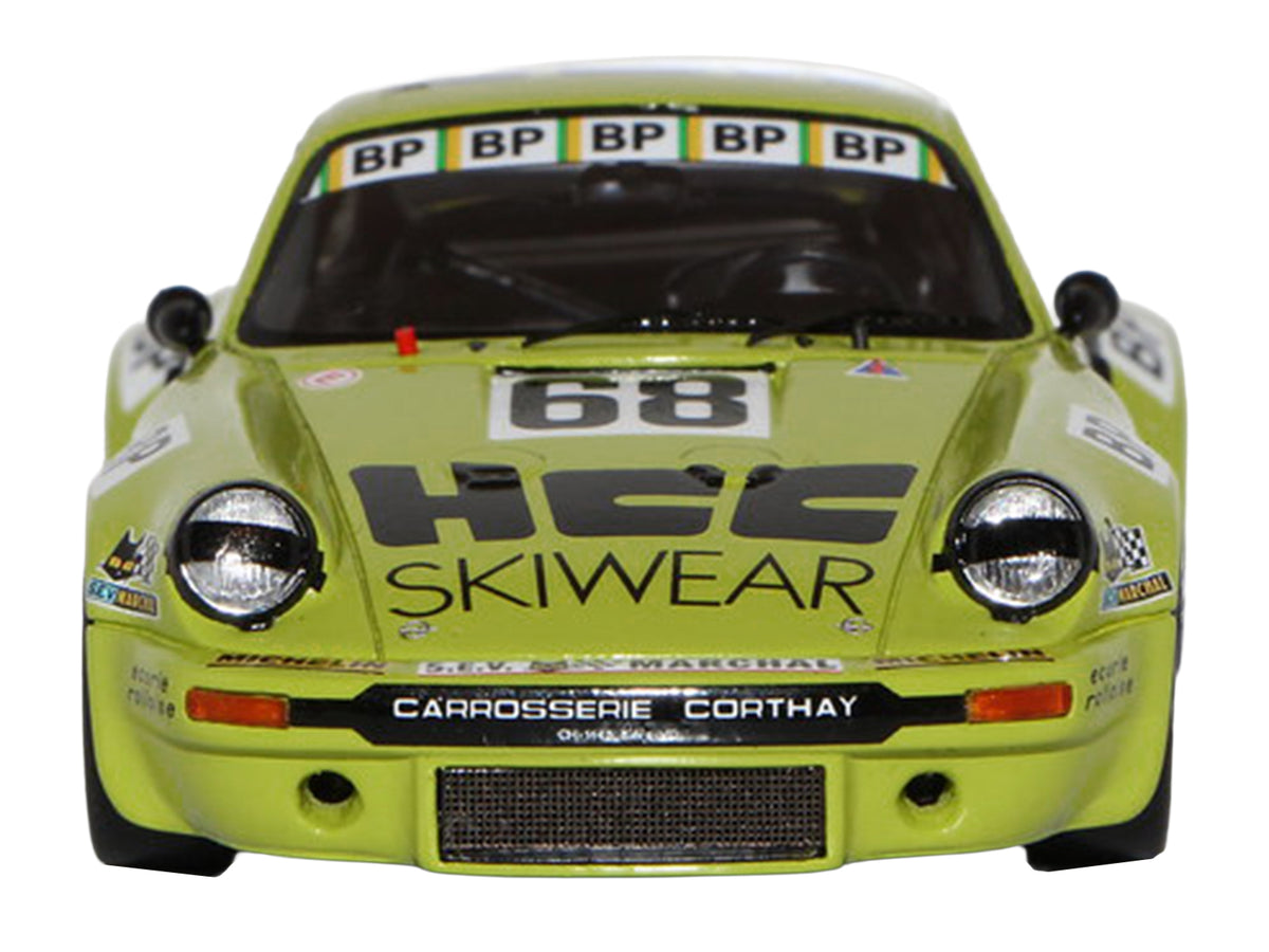 Porsche 911 Carrera RSR 3.0 #68 Guy Verrier - Florian Vetsch - Jean-Robert Corthay "24 Hours of Le Mans" (1975) 1/64 Model Car