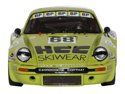 Porsche 911 Carrera RSR 3.0 #68 Guy Verrier - Florian Vetsch - Jean-Robert Corthay "24 Hours of Le Mans" (1975) 1/64 Model Car