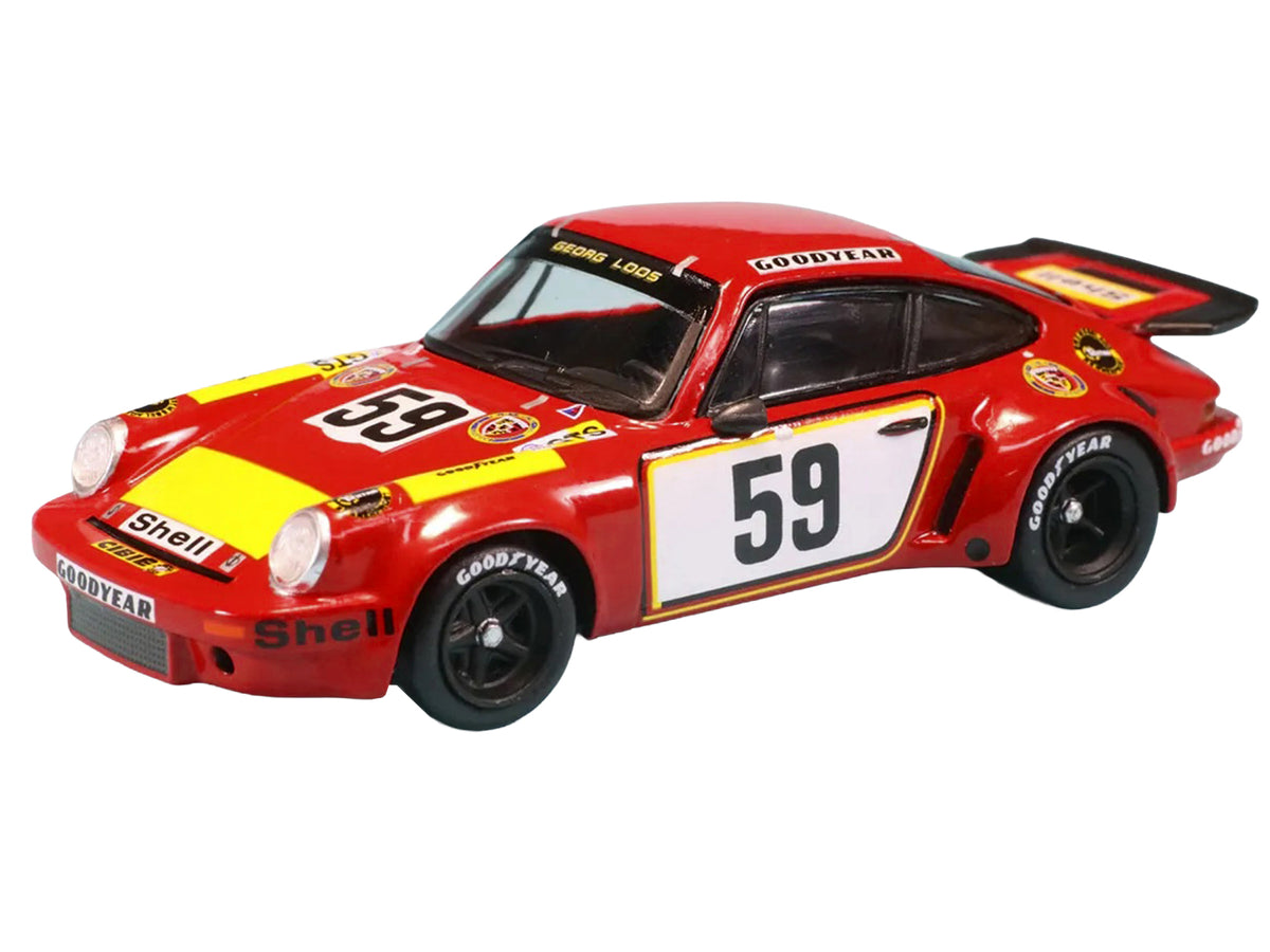 Porsche 911 Carrera RSR #59 Tim Schenken - Howden Ganley "Gelo Racing Team" "24 Hours of Le Mans" (1975) 1/64 Model Car