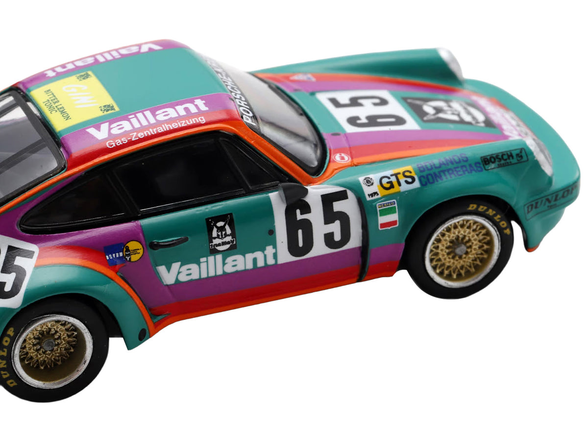 Porsche 911 Carrera RSR #65 Juan Carlos Bolanos - Andres Contreras - Billy Sprowls "Porsche Kremer Racing Team" "24 Hours of Le Mans" (1975) 1/64 Model Car