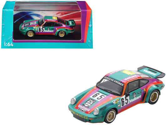 Porsche 911 Carrera RSR #65 Juan Carlos Bolanos - Andres Contreras - Billy Sprowls "Porsche Kremer Racing Team" "24 Hours of Le Mans" (1975) 1/64 Model Car