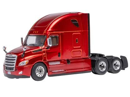 2018 Freightliner Cascadia Truck Tractor Red Metallic 1/64 Diecast Model