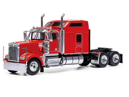 1990 Kenworth W900 Truck Tractor Red 1/64 Diecast Model